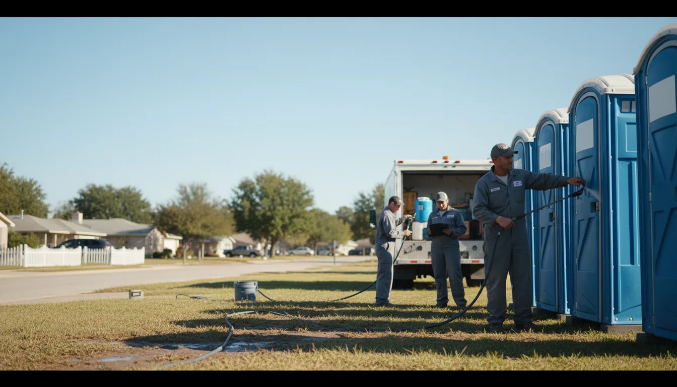 Long-Term Portable Toilet Rental in Rosston, OK near me
